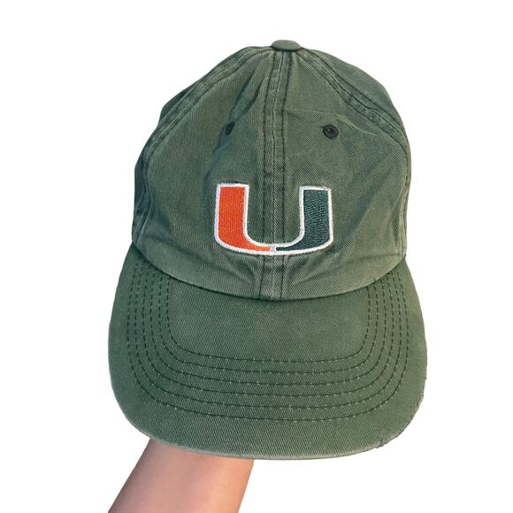 Vintage Other - Vintage university of Miami adjustable hat